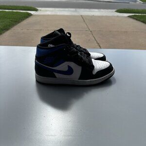 Size 10.5 - Air Jordan 1 Mid Racer Blue used